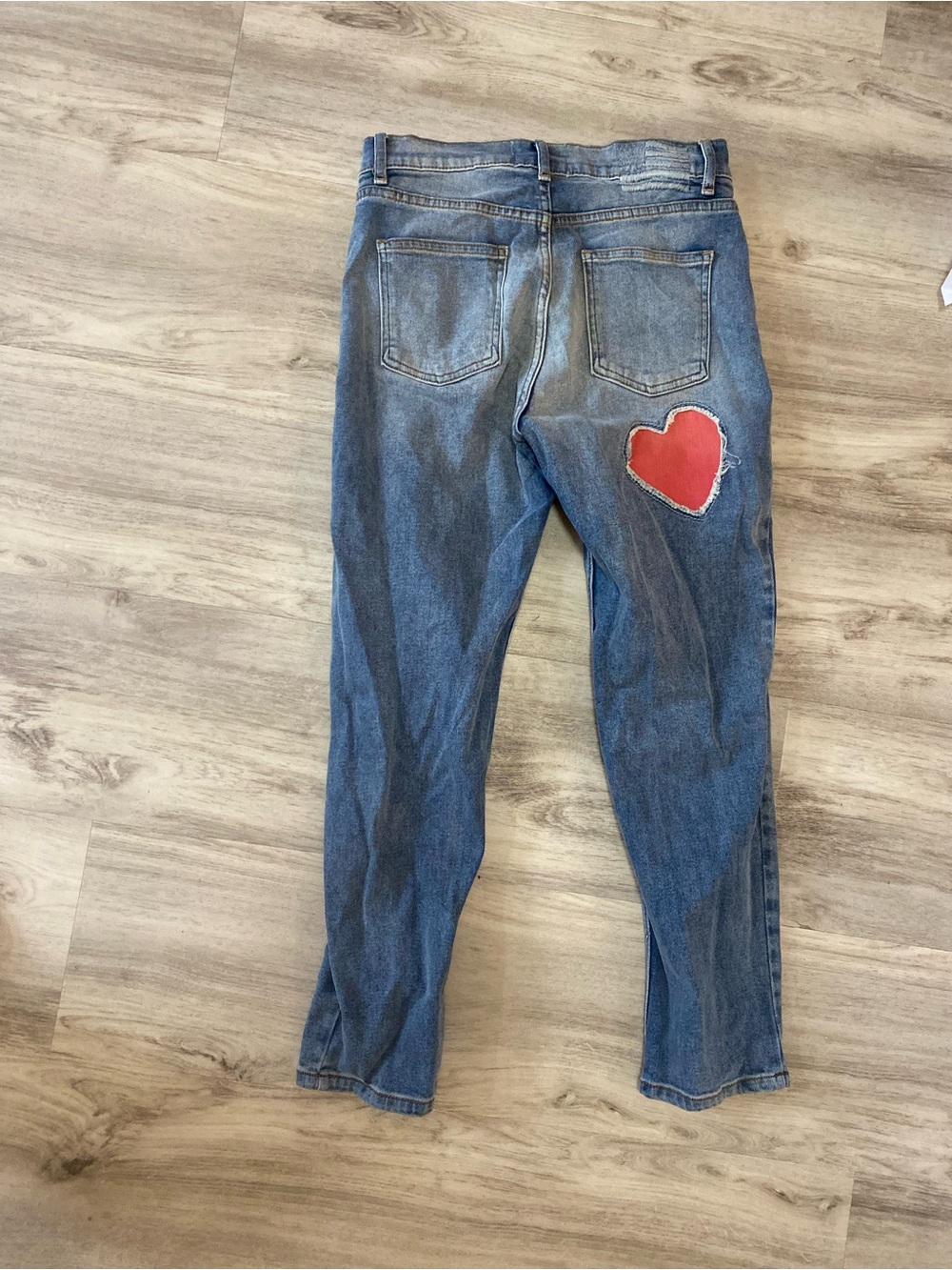 REVICE Denim Heart patch jeans- NWOT ❤️ - Picture 6 of 15